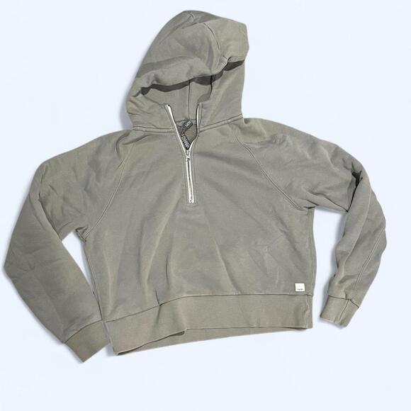 vuori Tops - Vuori Women's Grey and Khaki Hoody
